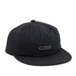 Converse Hat Cap Mens Adjustable Black 6 Panel Casual Strap Back